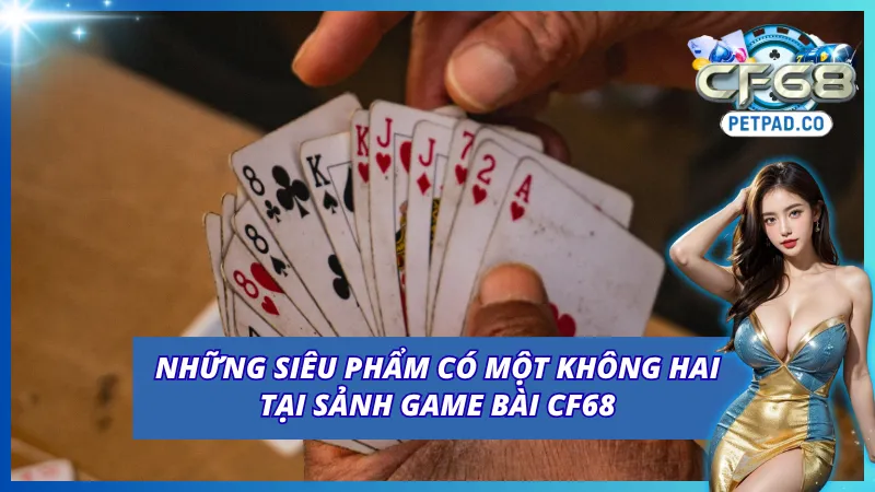 Các tựa game đặc sắc có mặt tại sảnh game bài