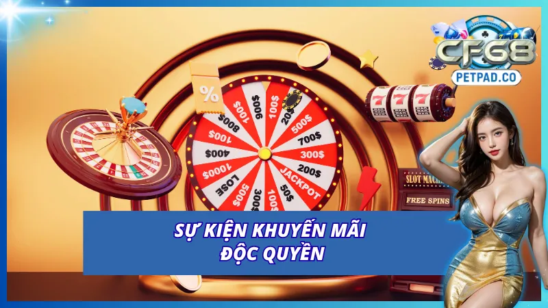 Thương Hiệu CF68 - Cổng Game Hot Nhất Thị Trường Châu Á 3 Sự kiện khuyến mãi của thương hiệu CF68